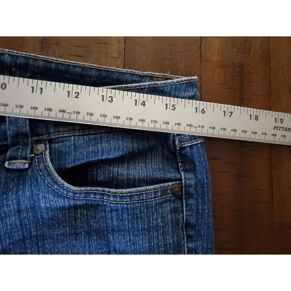 Nine West Women's Bootcut Stretch Blue Jeans - Size 8